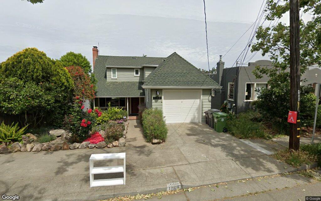 1069 Rose Avenue - Google Street View